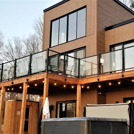 Chalet Serenity - Mont Tremblant Ski - Spa Sauna Wifi Tv Privet Chic Modern House Villa La Conception Eksteriør bilde