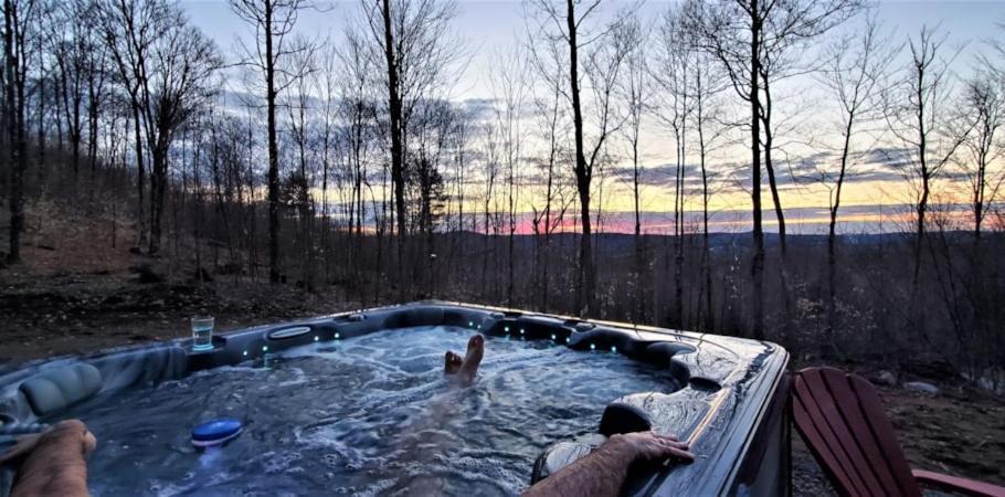 Chalet Serenity - Mont Tremblant Ski - Spa Sauna Wifi Tv Privet Chic Modern House Villa La Conception Eksteriør bilde