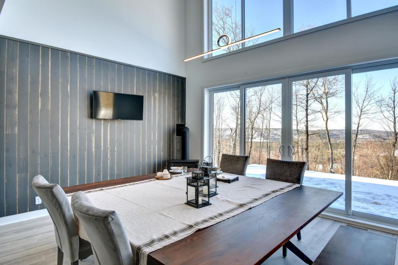 Chalet Serenity - Mont Tremblant Ski - Spa Sauna Wifi Tv Privet Chic Modern House Villa La Conception Eksteriør bilde
