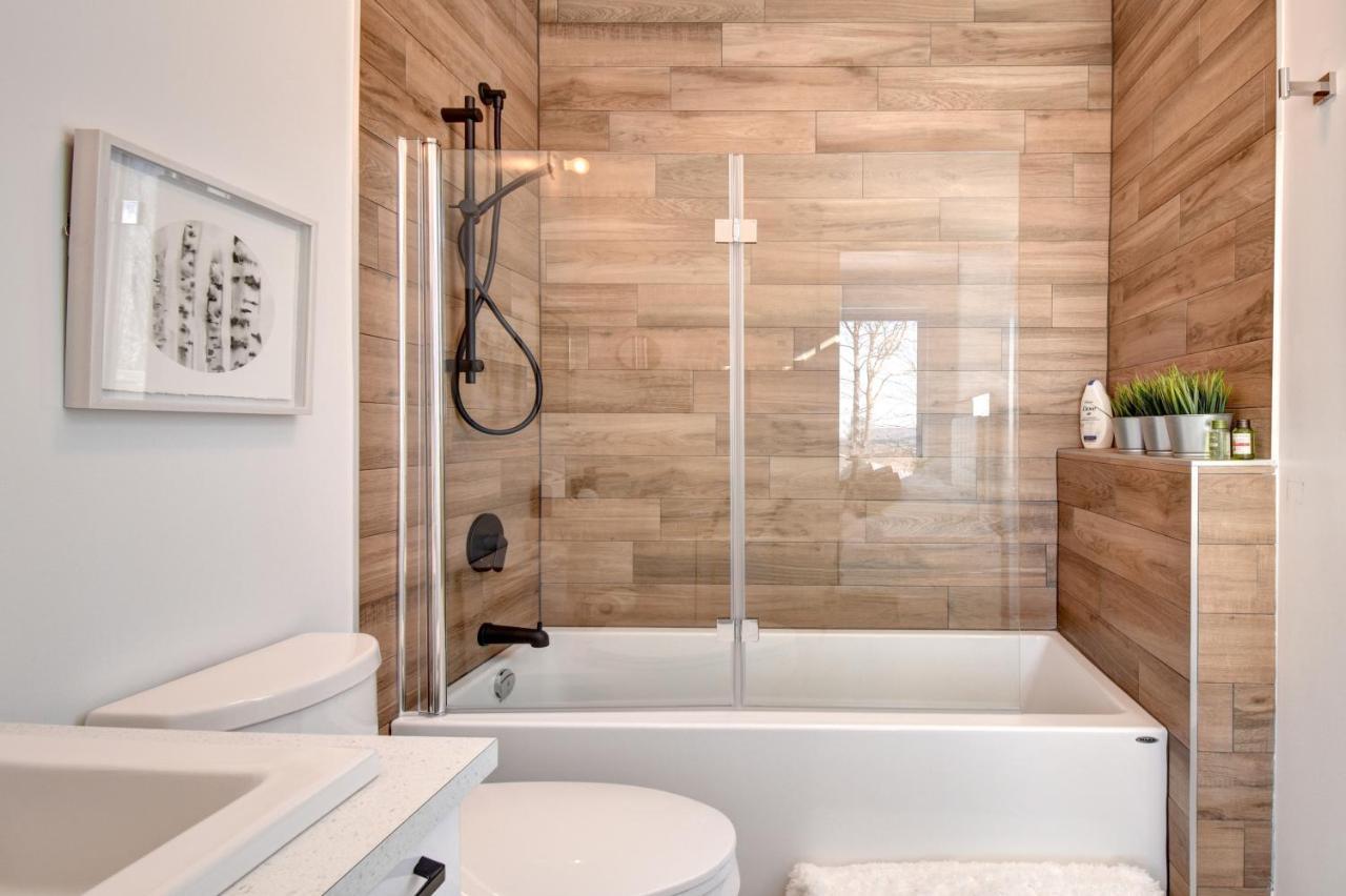 Chalet Serenity - Mont Tremblant Ski - Spa Sauna Wifi Tv Privet Chic Modern House Villa La Conception Eksteriør bilde