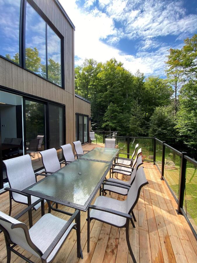 Chalet Serenity - Mont Tremblant Ski - Spa Sauna Wifi Tv Privet Chic Modern House Villa La Conception Eksteriør bilde