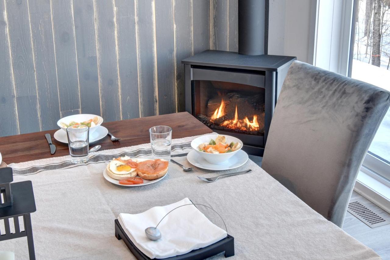 Chalet Serenity - Mont Tremblant Ski - Spa Sauna Wifi Tv Privet Chic Modern House Villa La Conception Eksteriør bilde