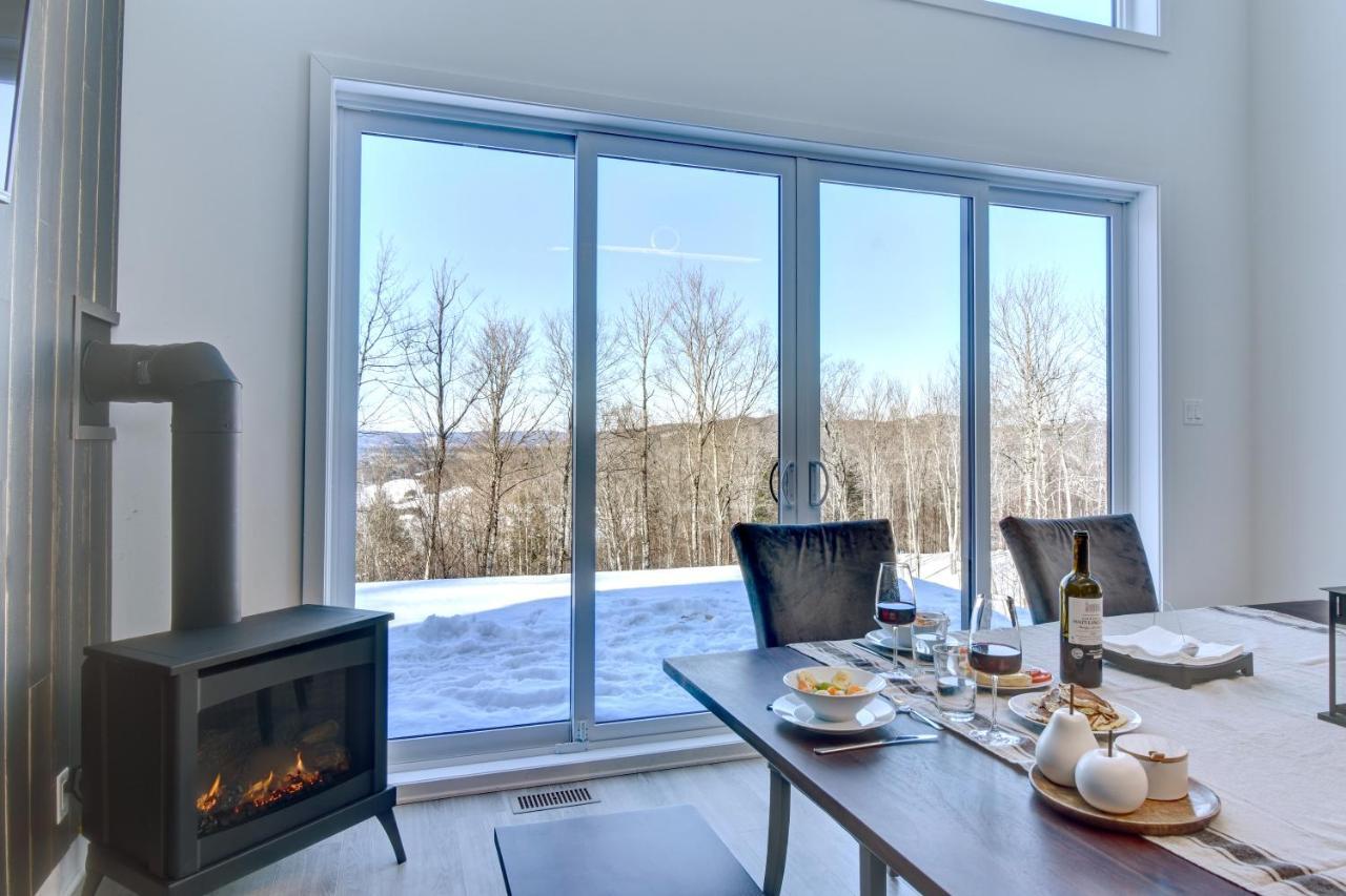 Chalet Serenity - Mont Tremblant Ski - Spa Sauna Wifi Tv Privet Chic Modern House Villa La Conception Eksteriør bilde