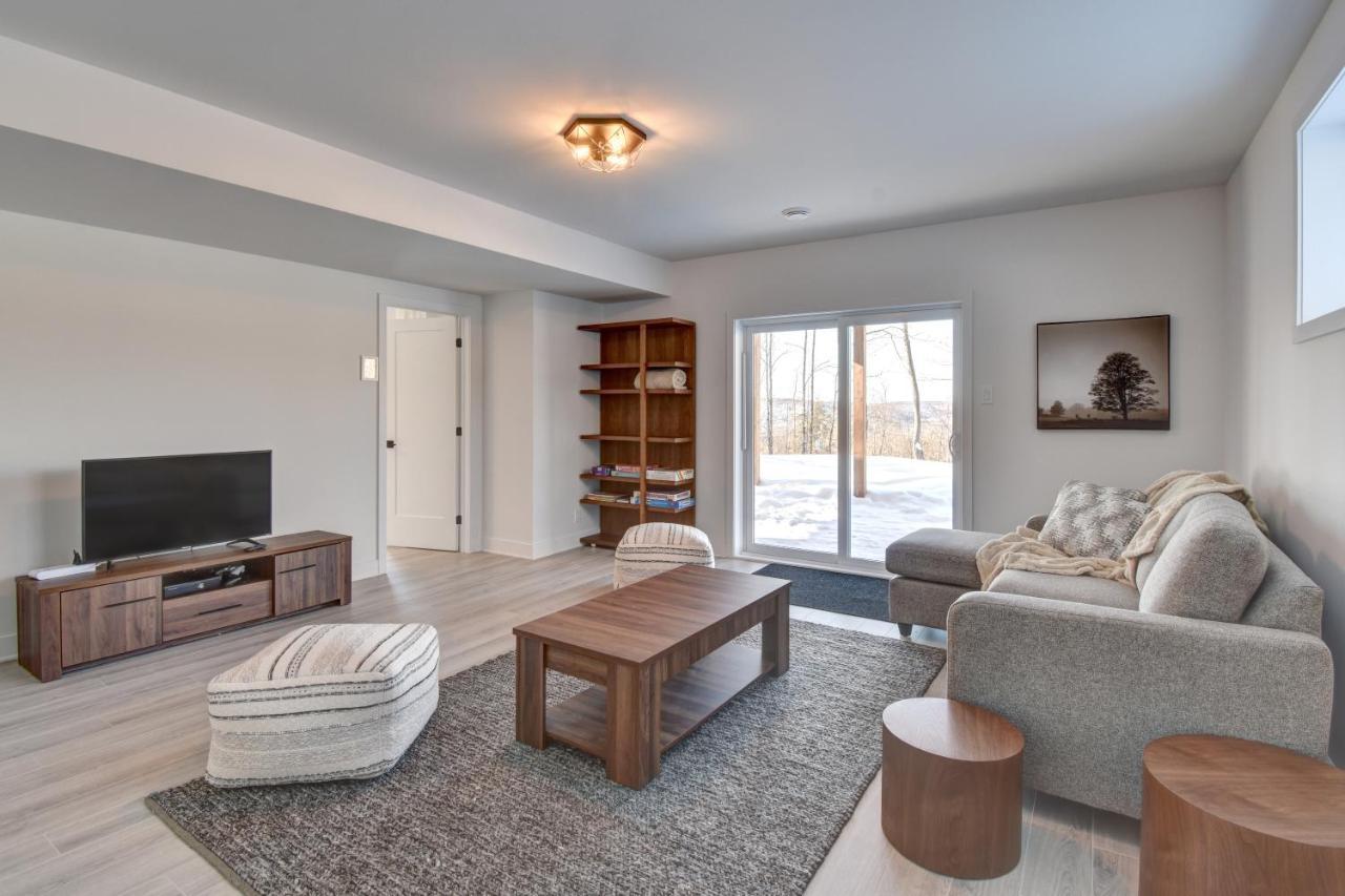 Chalet Serenity - Mont Tremblant Ski - Spa Sauna Wifi Tv Privet Chic Modern House Villa La Conception Eksteriør bilde