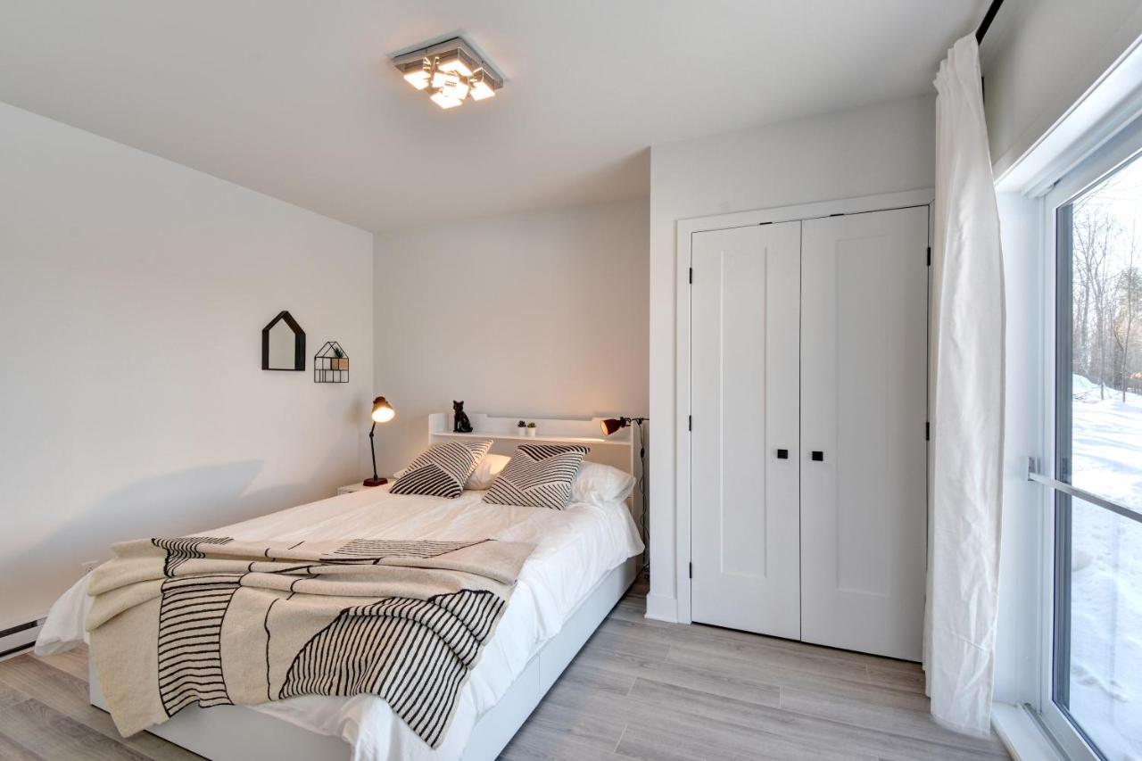 Chalet Serenity - Mont Tremblant Ski - Spa Sauna Wifi Tv Privet Chic Modern House Villa La Conception Eksteriør bilde