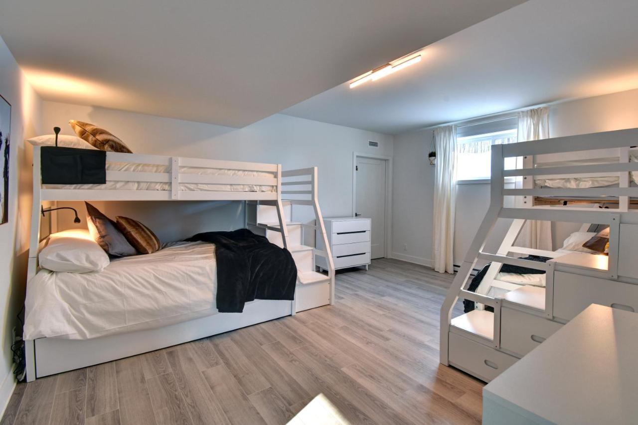 Chalet Serenity - Mont Tremblant Ski - Spa Sauna Wifi Tv Privet Chic Modern House Villa La Conception Eksteriør bilde