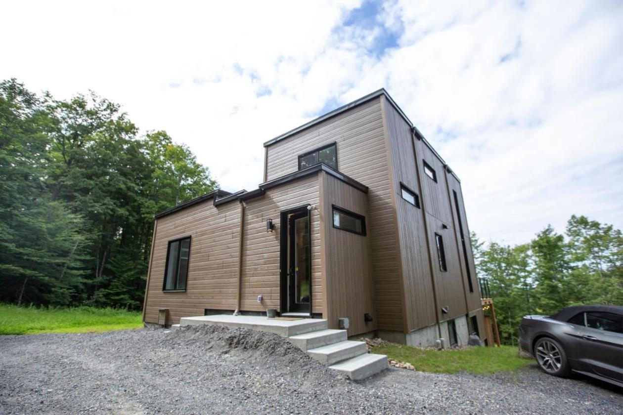 Chalet Serenity - Mont Tremblant Ski - Spa Sauna Wifi Tv Privet Chic Modern House Villa La Conception Eksteriør bilde