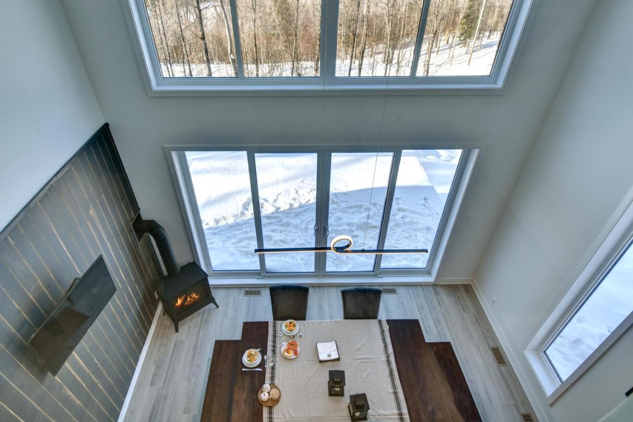 Chalet Serenity - Mont Tremblant Ski - Spa Sauna Wifi Tv Privet Chic Modern House Villa La Conception Eksteriør bilde