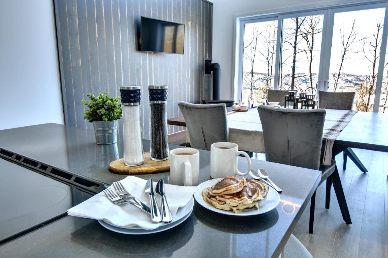 Chalet Serenity - Mont Tremblant Ski - Spa Sauna Wifi Tv Privet Chic Modern House Villa La Conception Eksteriør bilde
