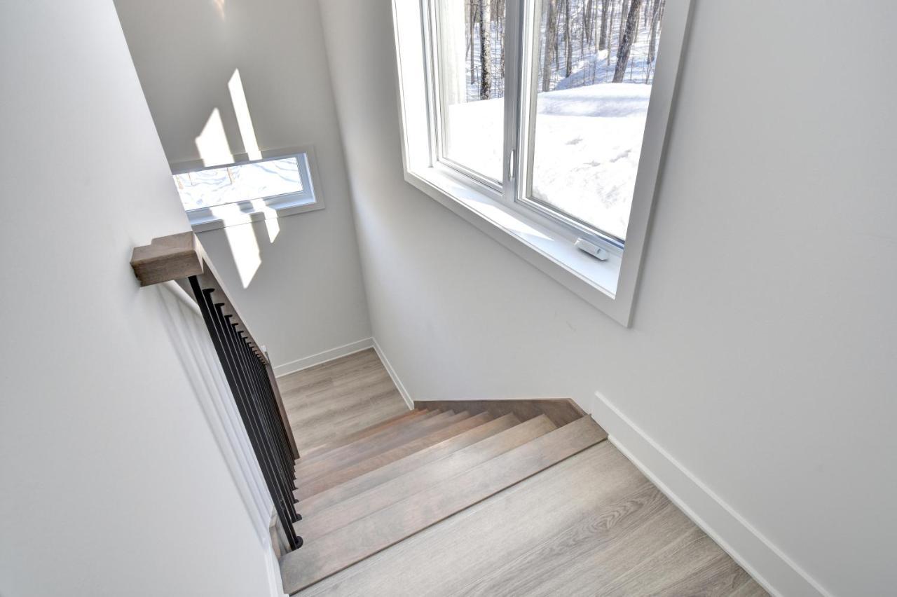 Chalet Serenity - Mont Tremblant Ski - Spa Sauna Wifi Tv Privet Chic Modern House Villa La Conception Eksteriør bilde
