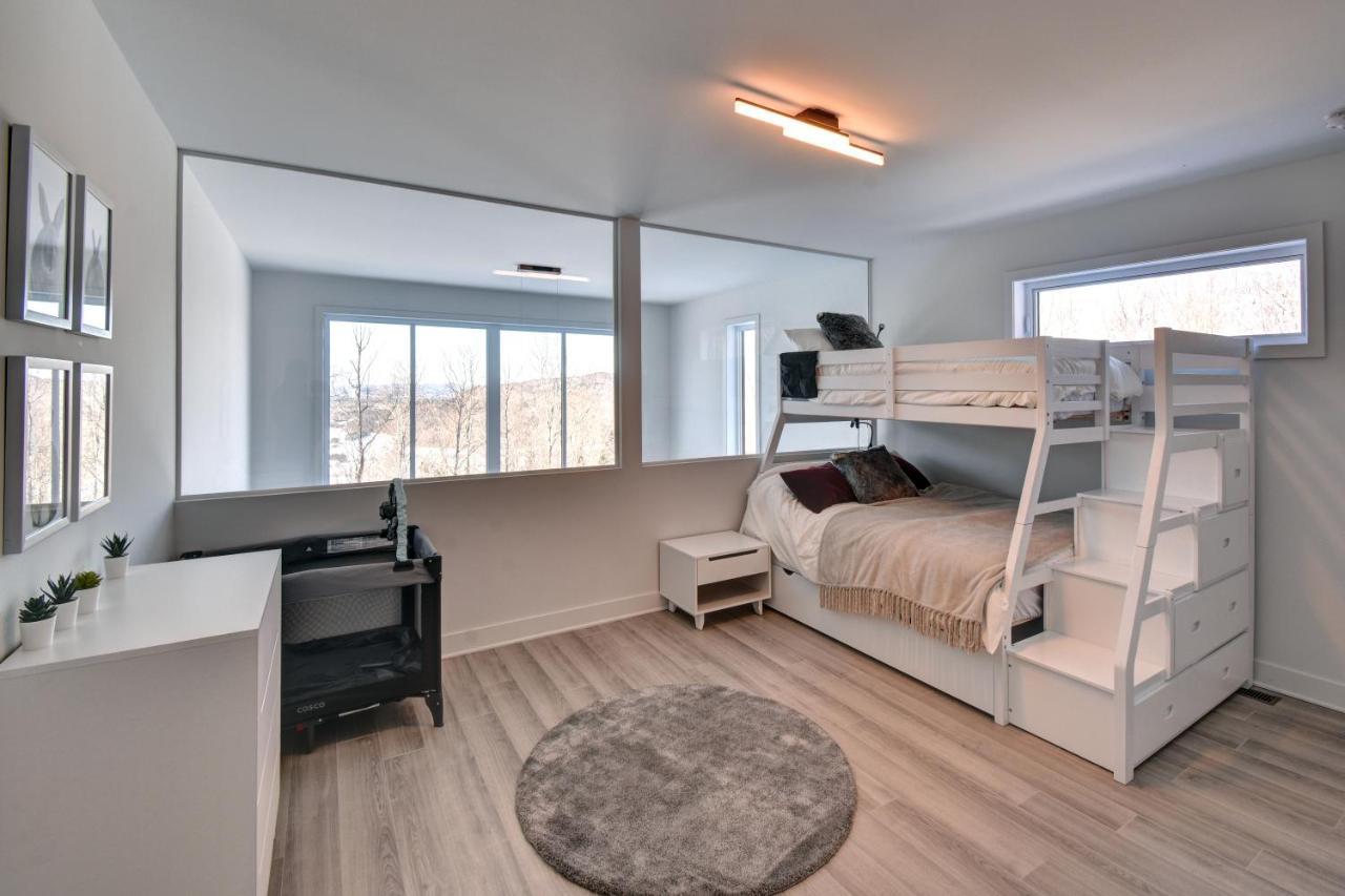 Chalet Serenity - Mont Tremblant Ski - Spa Sauna Wifi Tv Privet Chic Modern House Villa La Conception Eksteriør bilde