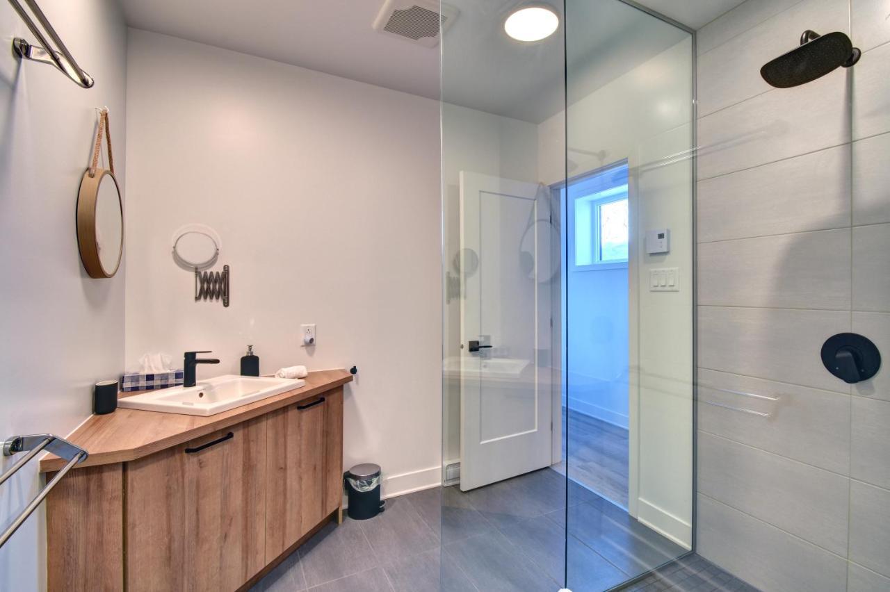 Chalet Serenity - Mont Tremblant Ski - Spa Sauna Wifi Tv Privet Chic Modern House Villa La Conception Eksteriør bilde