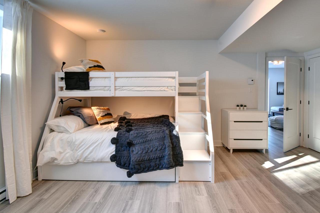 Chalet Serenity - Mont Tremblant Ski - Spa Sauna Wifi Tv Privet Chic Modern House Villa La Conception Eksteriør bilde